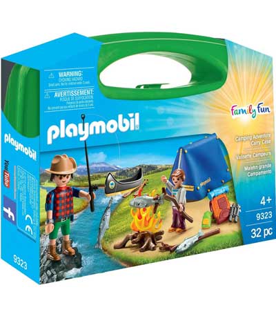 Playmobil Family Fun Maxi Βαλιτσάκι Κατασκήνωση Στην Εξοχή (9323)