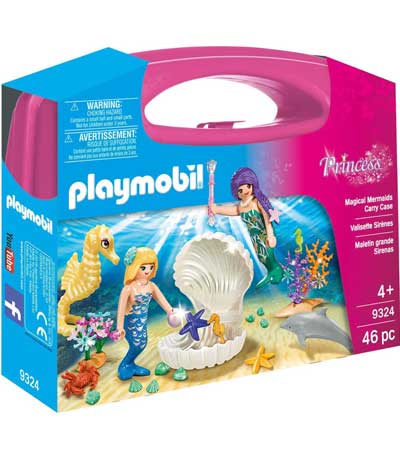 Playmobil Maxi Βαλιτσάκι Γοργόνες Με Κοχύλι (9324)
