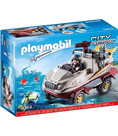 Playmobil Αμφίβιο όχημα Ομάδας Ειδικών Αποστολών (9364)
