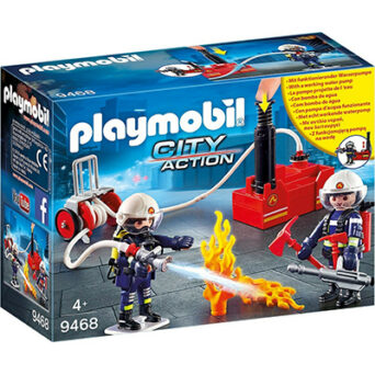 Playmobil City Action Πυροσβέστες με Αντλία Νερού για 4+ ετών 9468