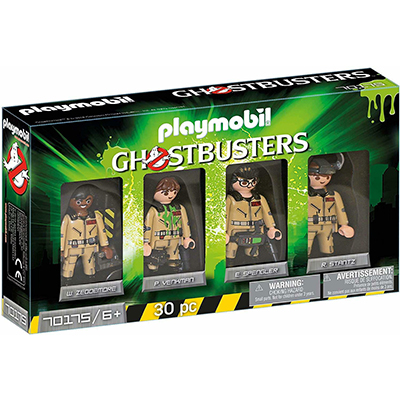 Playmobil GHOSTBUSTERS - Pack 4 Figures Edition Collector 70175