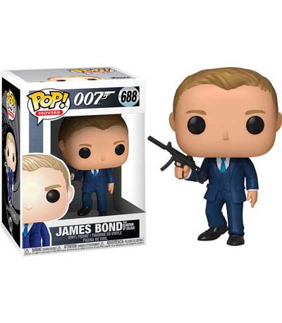 Funko Pop! Movies: 007 -  James Bond from Quantum of Solace #688