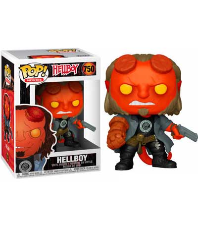 Funko Pop! Movies: Hellboy - Hellboy With Bprd tee #750