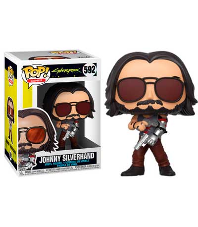 Funko POP! Games: Cyberpunk 2077 - Johnny Silverhand with Guns #592