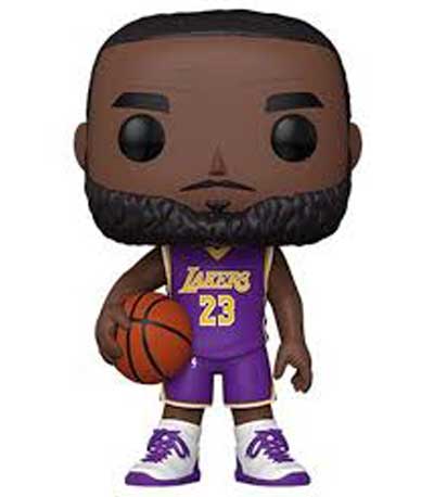 Funko POP! NBA: LA Lakers - LeBron James (Purple Jersey) 25cm #98