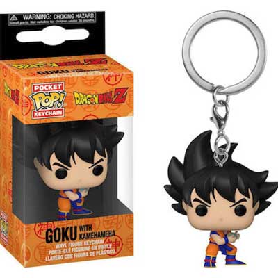 Funko Pocket Pop!: Dragon Ball Z - Goku With Kamehameha (Metallic) Vinyl Figure Keychain