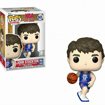 Funko POP! NBA: Legends - John Stockton (All Star Jersey 1992) #141 Figure