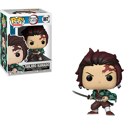 Funko POP! Animation : Demon Slayer - Tanjiro Kamado #867 Figure