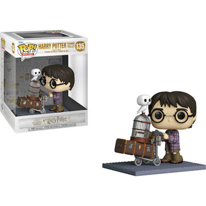 Funko POP! Deluxe: Harry Potter - Harry Pushing Trolley #135 Figure