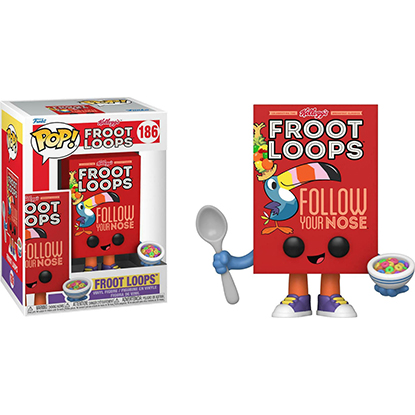 Funko POP! Kelloggs - Froot Loops Cereal Box #186 Figure