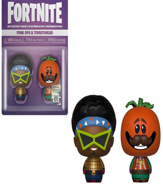 Funko Pint Size Heroes 2-Pack: Fortnite - Funk Ops & Tomatohead Vinyl Collectibles