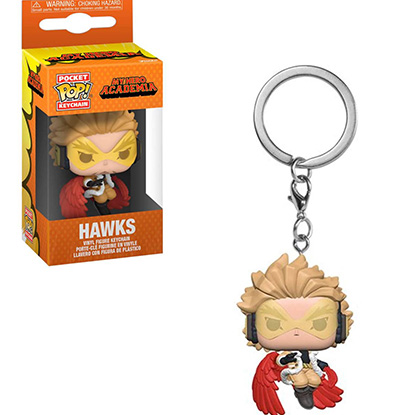 Funko Pocket POP! Μπρελόκ My Hero Academia - Hawks Figure Keychain