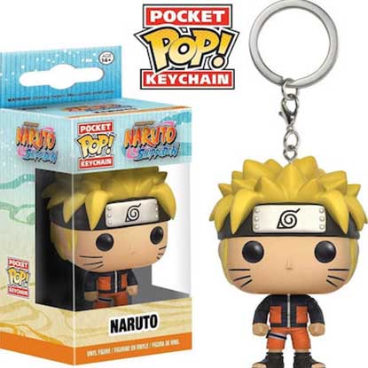 Funko Pocket Pop!: Naruto Shippuden - Naruto Keychain Figure