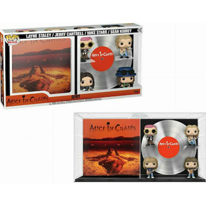 Funko Pop! Albums Deluxe: Alice in Chains - Layne Staley, Jerry Cantrell, Mike Starr, Sean Kinney (Dirt) #31 Figures