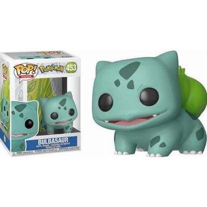 Funko Pop! Games: Pokemon - Bulbasaur Bulbizarre - Bisasam #453 Figure