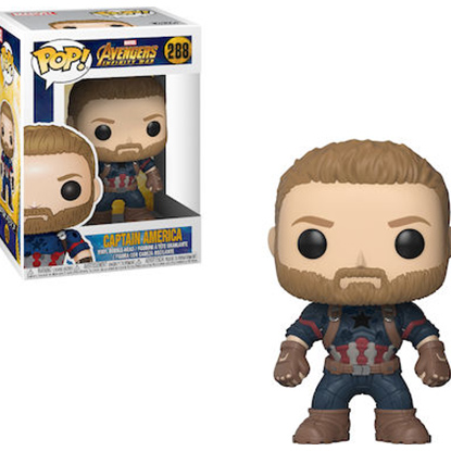 Funko Pop! Marvel: Avengers Infinity War Captain America #288 Figure