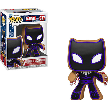 Funko Pop! Marvel: Holiday - Gingerbread Black Panther #937 Vinyl Figure