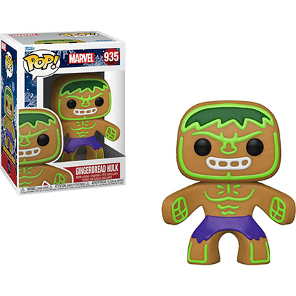 Funko Pop! Marvel: Holiday - Gingerbread Hulk #935 Figure