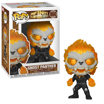 Funko Pop! Marvel: Infinity Warps - Ghost Panther #860 Vinyl Figure