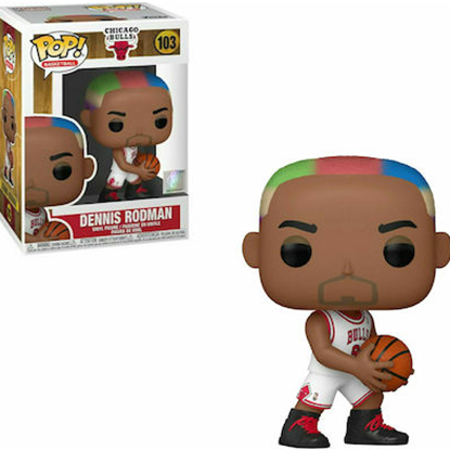 Funko Pop! NBA: Legends - Dennis Rodman​​ Bulls Home #103 Figure
