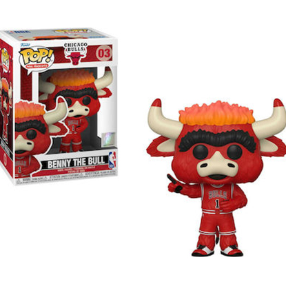 Funko Pop! NBA: Mascots - Chicago Benny The Bull #03 Figure
