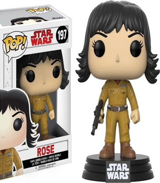 POP! Star Wars Ep. 8 The last Jedi - Rose #197 Vinyl Bobble-Head Figure