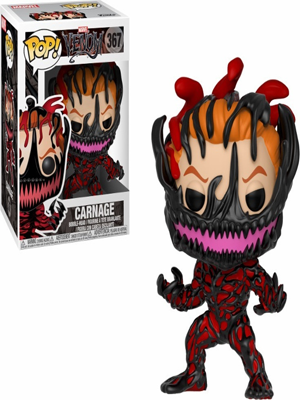 POP! Marvel Venom Carnage #367 Vinyl Bobble-Head Figure