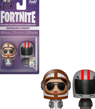 Pint Size Heroes 2 - Pack Fortnite - Moonwalker and Burnout