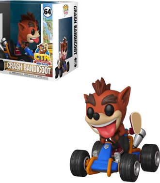 Funko POP! Rides Crash Team Racing - Crash Bandicoot #64