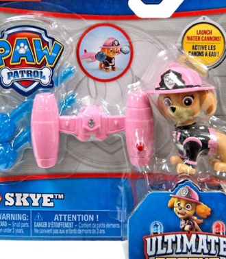 Spin Master- Paw Patrol Ultimate Fire Rescue - Skye with Water Cannons (20103603)