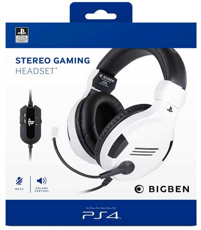 Big Ben Official Licence V.3 White PS4