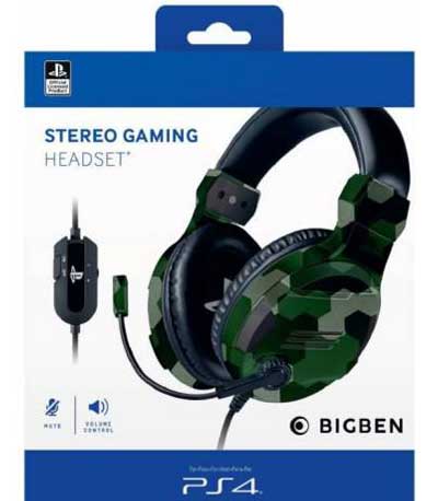 BIG BEN OFFICIAL LICENCE V 3 GREEN PS4