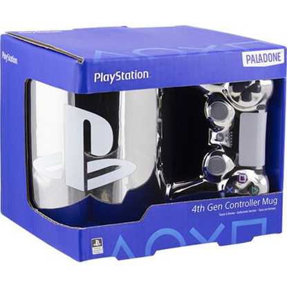 Paladone Κούπα Playstation DS4 Silver Controller - Mug (PP9388PS)