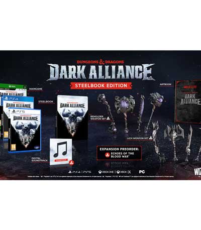 Dungeons & Dragons: Dark Alliance Special Steelbook Edition PS5 NEW