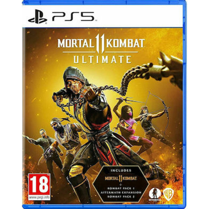 Mortal Kombat 11 Ultimate Edition (Includes Kombat Pack 1 & 2 + Aftermath Expansion) PS5 NEW