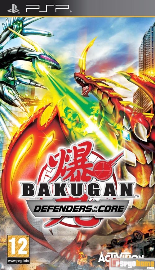Bakugan: Defenders of the Core PSP USED