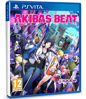 Akiba's Beat + Pinkun Bunny Plush Toy PSV NEW