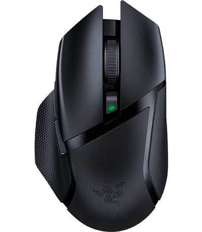 RAZER BASILISK X WIRELESS – 2.4GHZ & BLEM MECHANICAL OPTICAL ERGONOMIC MOUSE