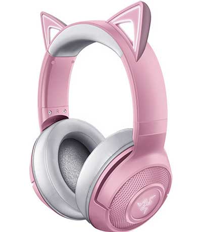 Razer KRAKEN BLUETOOTH Headset - Kitty Edition - Quartz