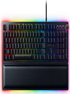 RAZER HUNTSMAN ELITE OPTO-MECHANICAL GAMING KEYBOARD US (Razer Linear Optical - Red switch)