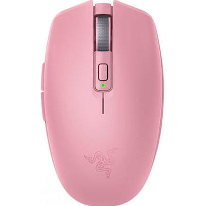 RAZER OROCHI V2 QUARTZ – PINK – ULTRA LIGHTWEIGHT – DUAL WIRELESS – 5G 18K DPI – 950HRS BATTERY