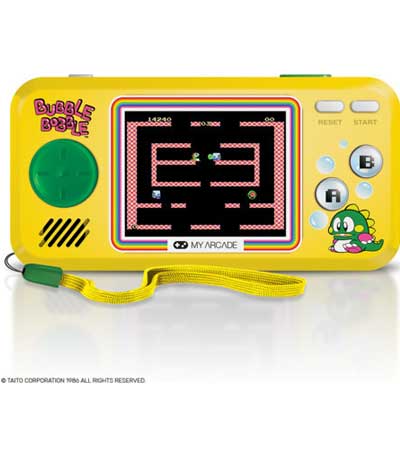 My Arcade Dreamgear Bubble Bobble Handheld Pocket Player