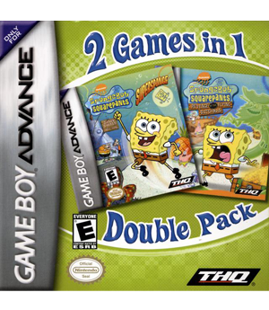 Spongebob Squarepant's Supersponge + Revenge of the Flying Dutchman GBA USED
