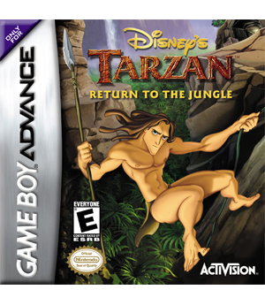 Tarzan Return to the Jungle GBA USED
