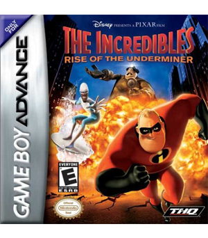 The Incredibles Rise of the Underminer GBA USED