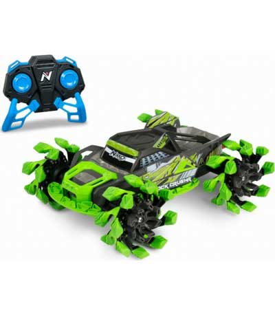 Nikko RC Rock Crusher Techno Green Τηλεκατευθυνόμενο Αυτοκίνητο Crawler 34/10211