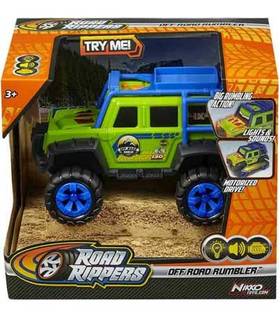 Nikko Off Road Rumbler Αυτοκίνητο Εκτός Δρόμου με Μεγάλες Ρόδες Φως Και Ήχους 36/20091