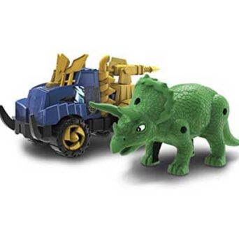 Road Rippers Snap and Play Dinos vs Trucks Καφε Τρικερατοψ 36/20070