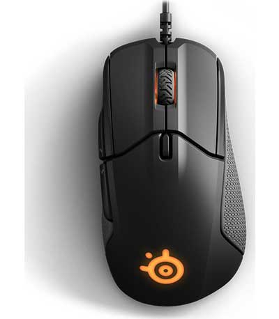 Steelseries Rival 310 Wired Mouse, 6 Buttons, Black
