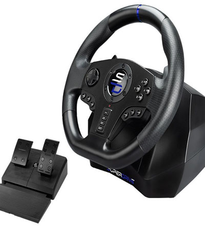 Subsonic Superdrive SV750 Drive Pro Sport wheel paddle shifters,vibrations Multiplatform